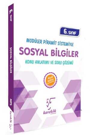 Karekök 6. Sınıf Sosyal Bilgiler MPS Konu Anlatımı ve Soru Çözümü Karekök Yayınları