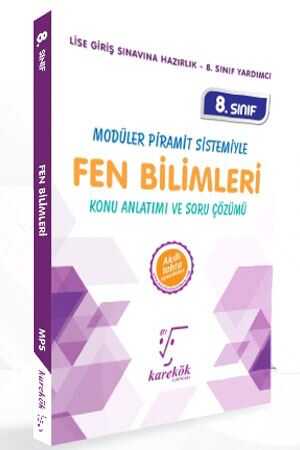 Karekök 8. Sınıf Fen Bilimleri MPS Konu Anlatımı ve Soru Çözümü Karekök Yayınları