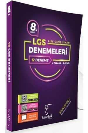 Karekök 8. Sınıf LGS 12 Deneme Karekök Yayınları