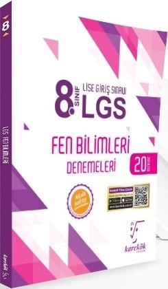 Karekök 8. Sınıf LGS Fen Bilimleri Denemeleri Karekök Yayınları