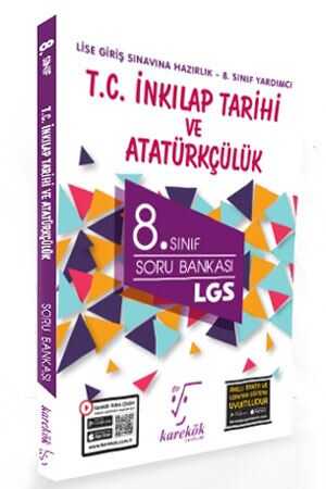 Karekök 8. Sınıf LGS T.C. İnkılap Tarihi ve Atatürkçülük Soru Bankası Karekök Yayınları