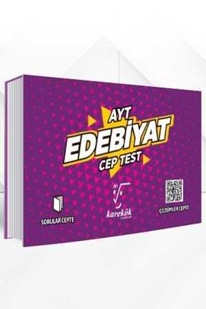 Karekök AYT Cep Test Edebiyat Karekök Yayınları