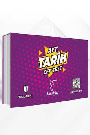 Karekök AYT Cep Test Tarih Karekök Yayınları