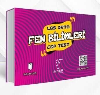 Karekök LGS Fen Bilimleri Orta Cep Test Karekök Yayınları