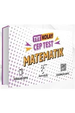 Karekök TYT Matematik Kolay Cep Test Karekök Yayınları