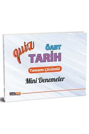 Kariyer Meslek 2021 ÖABT Quiz Tarih Tamamı Çözümlü Mini Deneme Sınavları Kariyer Meslek Yayınları