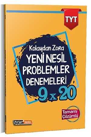 Kariyer Meslek 2021 YKS TYT Yeni Nesil Problemler 9x20 Deneme Sınavı Çözümlü Kariyer Meslek Yayınları