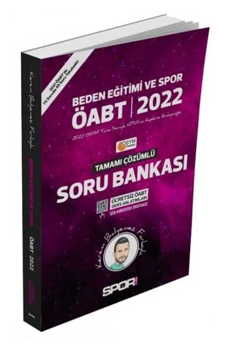 Kerem Balyemez 2022 ÖABT Beden Eğitimi ve Spor Öğretmenliği Soru Bankası Çözümlü 