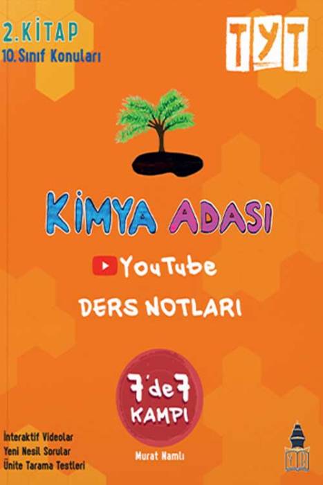 Kimya Adası TYT Kimya Youtube Ders Notları 2.Kitap Kimya Adası Yayınları