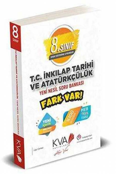 Koray Varol 8. Sınıf T.C. İnkılap Tarihi ve Atatürkçülük Yeni Nesil Soru Bankası Fark Var Koray Varol Yayınları