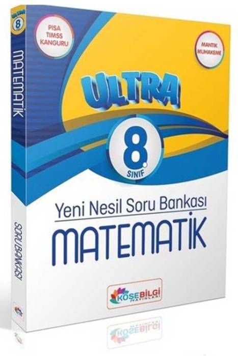 Köşebilgi 8. Sınıf Ultra Matematik Soru Bankası Çözümsüz Köşebilgi Yayınları