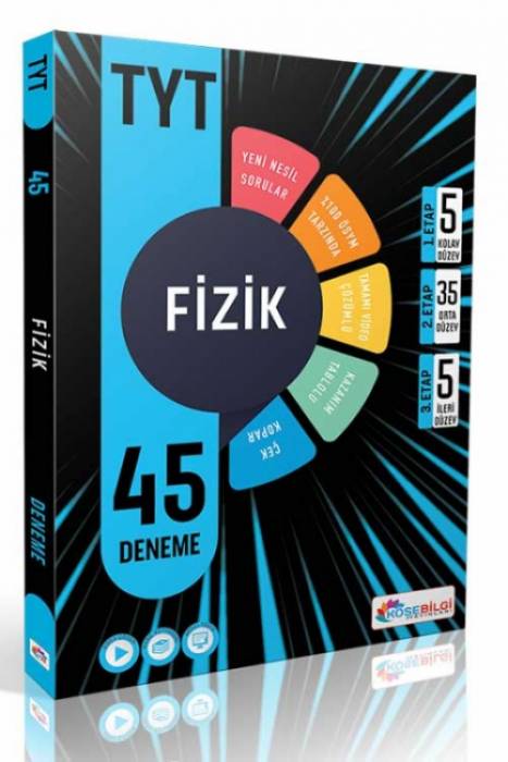 Köşebilgi TYT Fizik 45 Deneme Köşebilgi Yayınları