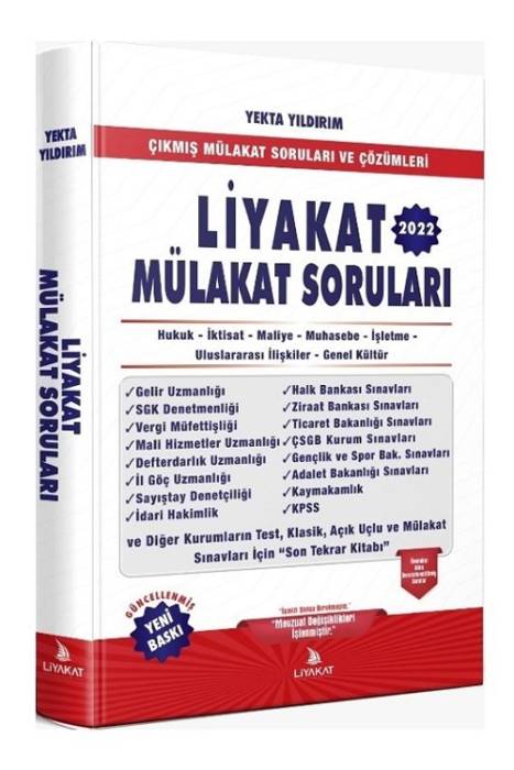 4T KPSS A LİYAKAT Mülakat Soruları Çıkmış Sorular ve Çözümleri 4T Yayınları