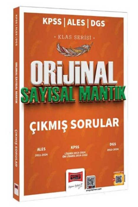 KPSS ALES DGS Sayısal Mantık Orijinal Çıkmış Sorular Klas Serisi Yargı Yayınları