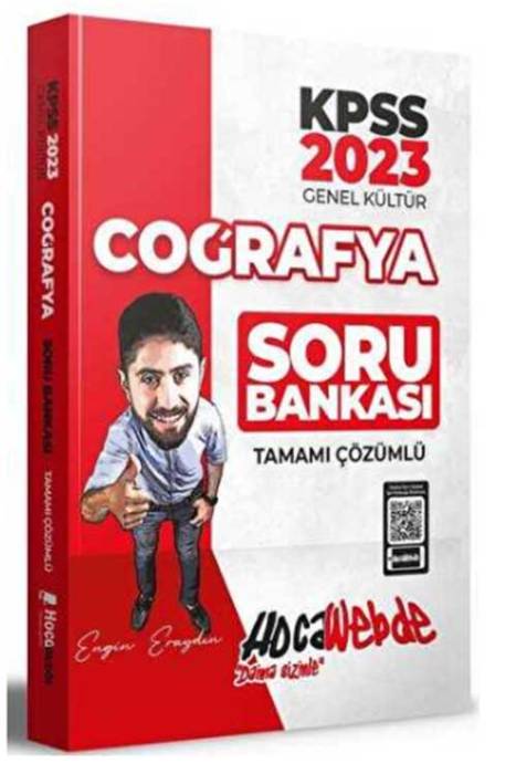 2023 KPSS Coğrafya Tamamı Çözümlü Soru Bankası Hocawebde Yayınları