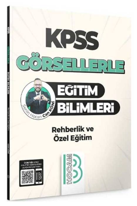 KPSS Eğitim Bilimleri Görsellerle Rehberlik ve Özel Eğitim Benim Hocam Yayınları