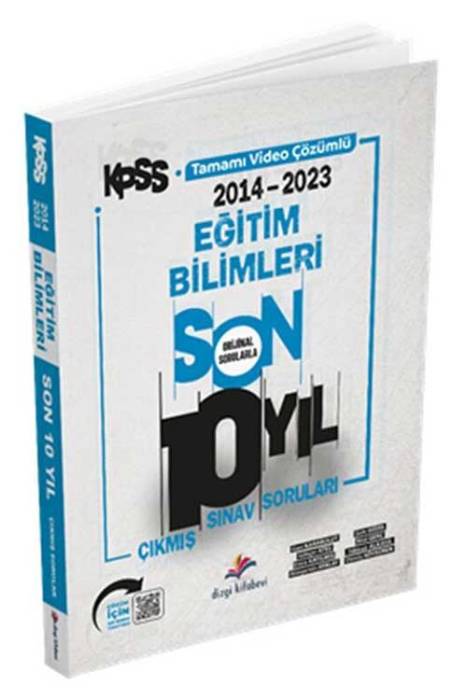 KPSS Eğitim Bilimleri Son 10 Yıl Çıkmış Sorular Dizgi Kitap Yayınları