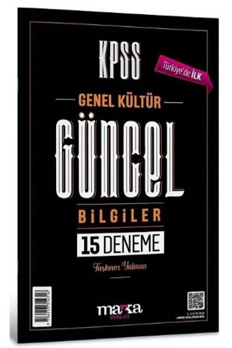 KPSS Güncel Bilgiler 15 Deneme Çözümlü Marka Yayınları