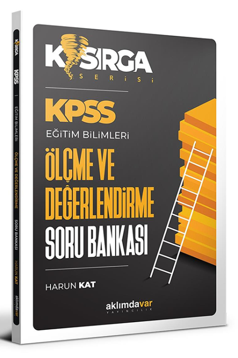 KPSS Kasırga Eğitim Bilimleri Ölçme ve Değerlendirme Soru Bankası Aklımdavar Yayıncılık