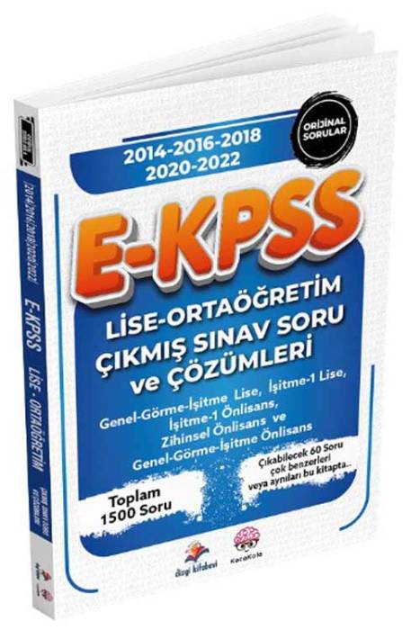 EKPSS Lise Ortaöğretim Son 5 Sınav Çıkmış Sorular Çözümlü Dizgi Kitap Yayınları