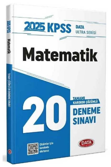 2025 KPSS Matematik Ultra 20 Deneme Çözümlü Data Yayınları