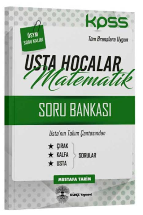 KPSS Matematik Usta Hocalar Soru Bankası Künçe Yayınları