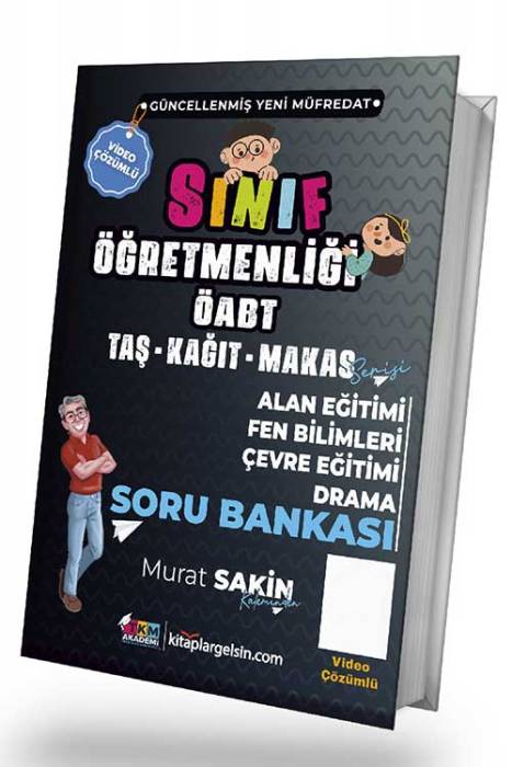 KPSS ÖABT Sınıf Öğretmenliği Alan Eğitimi Çevre Eğitimi Drama Soru Bankası TKM Akademi Yayınları