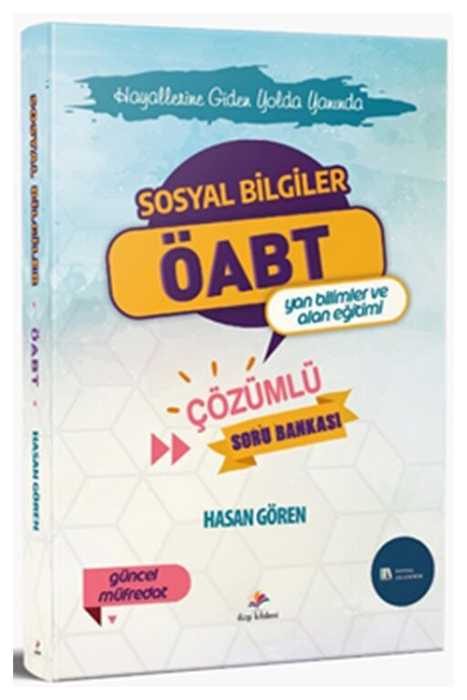 KPSS ÖABT Sosyal Bilgiler Yan Bilimler ve Alan Eğitimi Çözümlü Soru Bankası Dizgi Kitap Yayınları