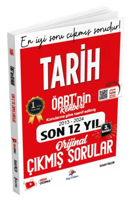 2025 KPSS ÖABT Tarih Öğretmenliği Konulara Göre Tasnif Edilmiş Son 11 Yıl Çıkmış Sorular Dizgi Kitap Yayınları