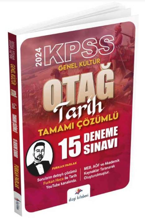 2024 KPSS Otağ Tarih 15 Deneme Dizgi Kitap Yayınları