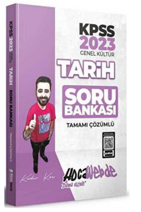 2023 KPSS Tarih Tamamı Çözümlü Soru Bankası Hocawebde Yayınları