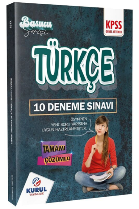 KPSS Türkçe Başucu Serisi 10 Deneme Çözümlü Kurul Yayıncılık