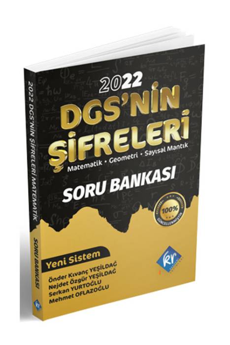 KR Akademi 2022 DGS nin Şifreleri Soru Bankası Çözümlü KR Akademi Yayınları