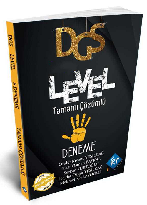 SÜPER FİYAT KR Akademi DGS LEVEL 5 Deneme Çözümlü KR Akademi Yayınları