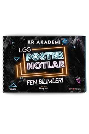 KR Akademi LGS Fen Bilimleri Poster Notları KR Akademi Yayınları