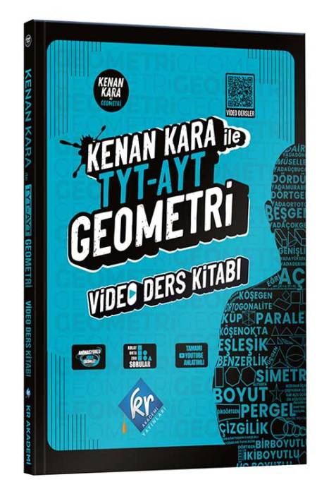 YKS TYT AYT Kenan Kara ile Geometri Video Ders Kitabı KR Akademi Yayınları