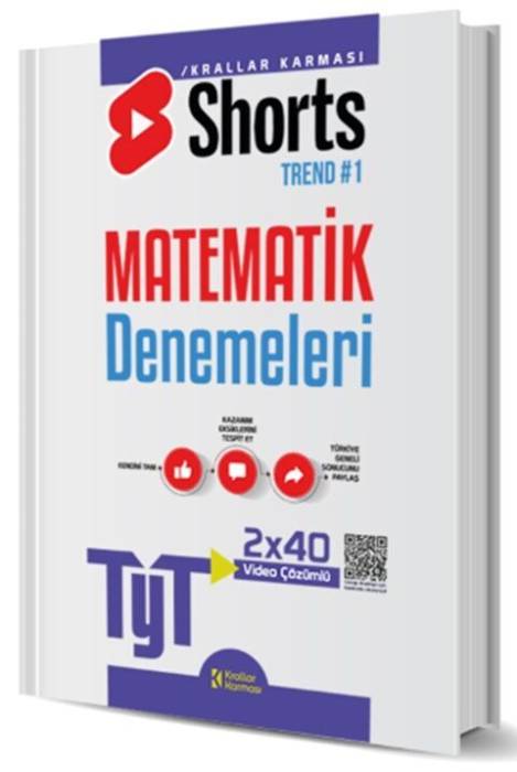 Krallar Karması TYT Matematik 2 x 40 Shorts Deneme