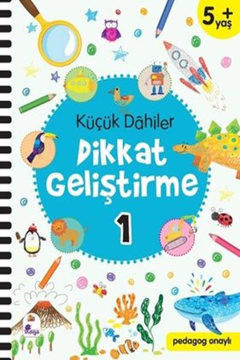 Küçük Dahiler Dikkat Geliştirme 1( 5+ Yaş ) İndigo Çocuk