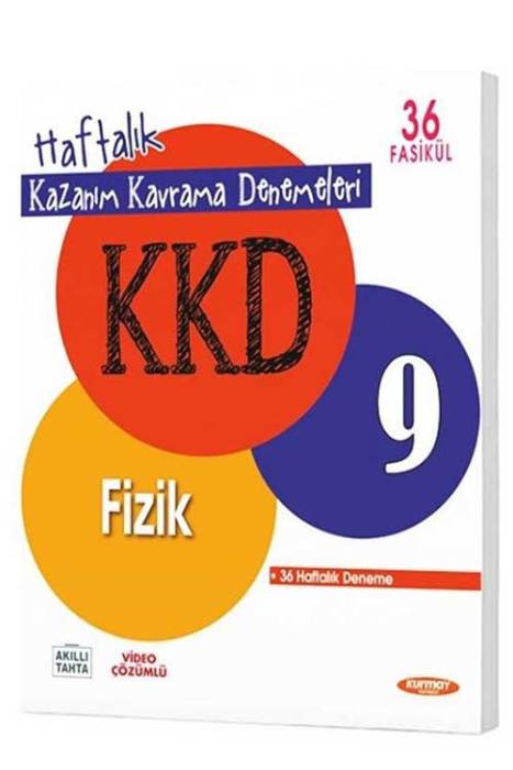 Kurmay ELT 9. Sınıf Fizik KKD Haftalık Kazanım Kavrama Denemeleri Kurmay ELT Yayınları