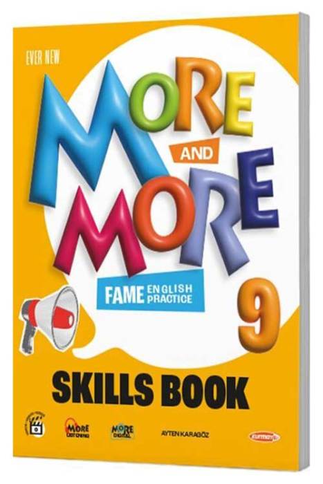 Kurmay ELT More and More English 9 Skills Book Kurmay ELT Yayınları