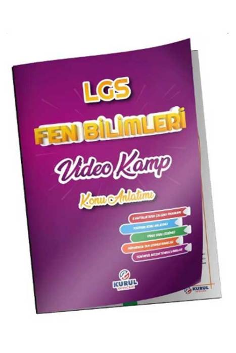 8. Sınıf LGS Fen Bilimleri Video Kamp Konu Anlatımlı Kurul Yayıncılık