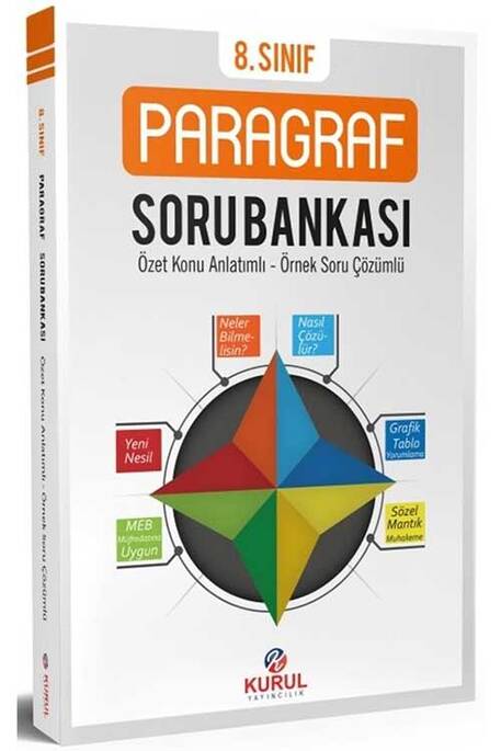 Kurul 8. Sınıf LGS Paragraf Soru Bankası Kurul Yayıncılık