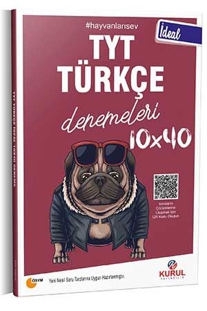 Kurul TYT İdeal 10x40 Türkçe Denemeleri QR Kod Çözümlü Kurul Yayıncılık