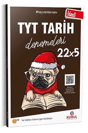 Kurul TYT İdeal 22x5 Tarih Denemeleri QR Kod Çözümlü Kurul Yayıncılık