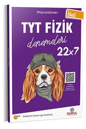 Kurul TYT İdeal 22x7 Fizik Denemeleri QR Kod Çözümlü Kurul Yayıncılık