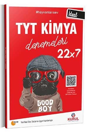 Kurul TYT İdeal 22x7 Kimya Denemeleri QR Kod Çözümlü Kurul Yayıncılık