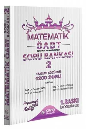 Kuzey Akademi ÖABT İlköğretim Lise Matematik 1200 Soru Bankası 2 Çözümlü Kuzey Akademi Yayınları