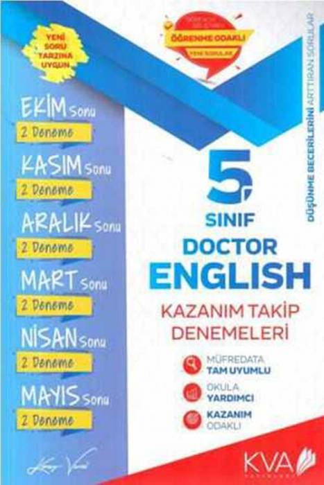 Koray Varol 5. Sınıf Doctor English Kazanım Takip Denemeleri Koray Varol Yayınları