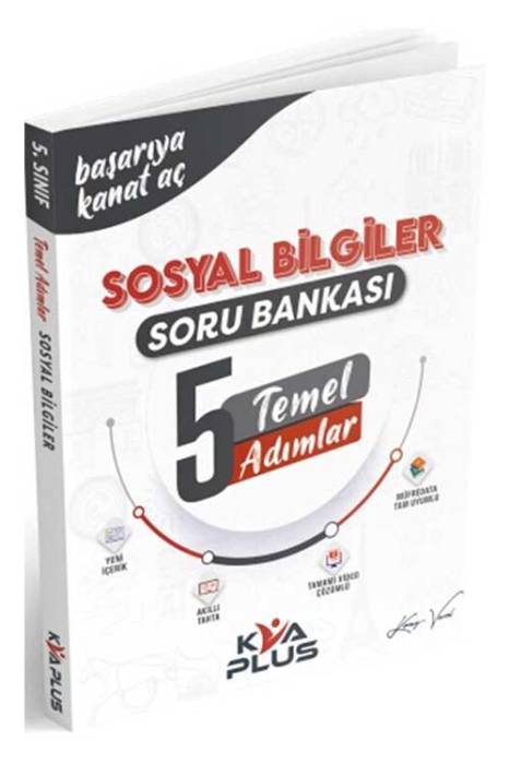 KVA 5. Sınıf Sosyal Bilgiler Temel Adımlar Soru Bankası KVA Yayınları