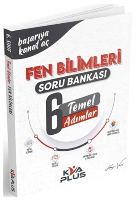 KVA 6. Sınıf Fen Bilimleri Temel Adımlar Soru Bankası KVA Yayınları